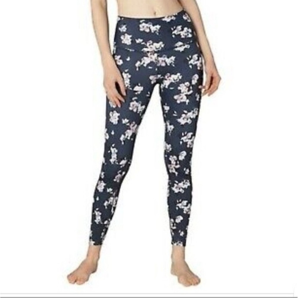 Beyond Yoga Impressionist Navy‎ Leggings Size XS